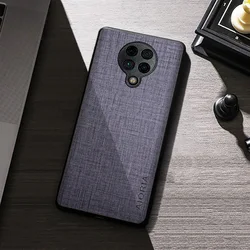 Ultra Premium Cloth Fabric Texture Protective Back Cover for Xiaomi & Redmi Smartphones (GRAY)