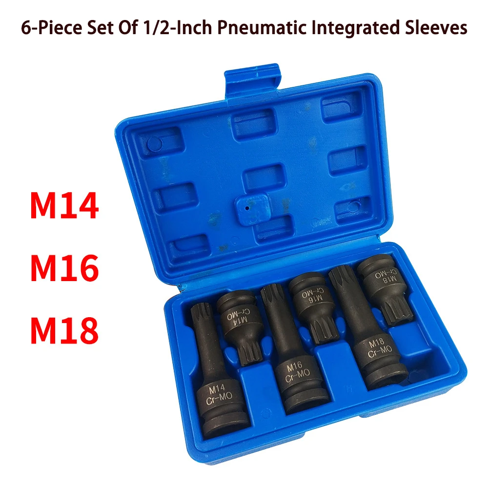 Kraft IMPACT Bits M14 M16 M18 – 12-Kant XZN, Schlagschrauberfest, Auf Steckleiste