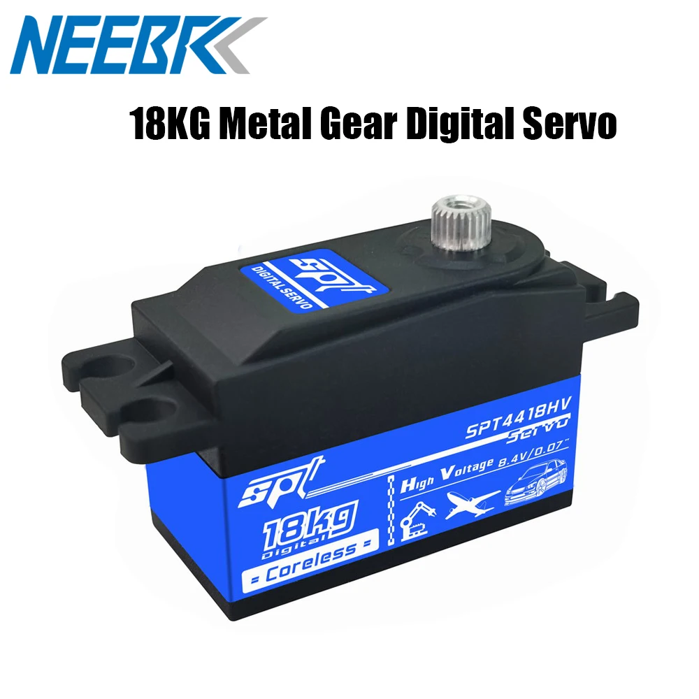 SPT 4418HV 18kg Digital Servo High Voltage Coreless Metal Gear Servos