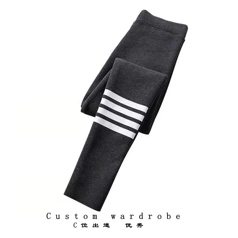 TB spring and autumn leggings women's outer wear thin fade hip lift