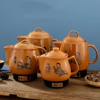 Household Health Care Chinese Medicine Casserole Ceramic Boiling Electric Decoction Pot Kitchen Appliances Kettle Teapot 2