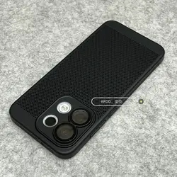 Ultra - Thin Frosted Heat Dissipation Shockproof Case for OPPO Reno15 Pro Max (Black)