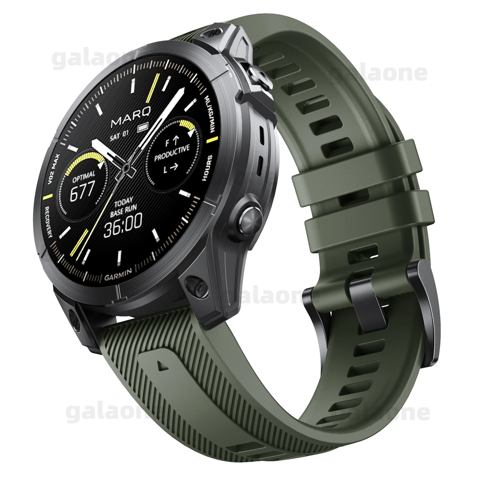 Garmin Soft Silicone Easy Fit Strap – Durable Rubber Bracelet
