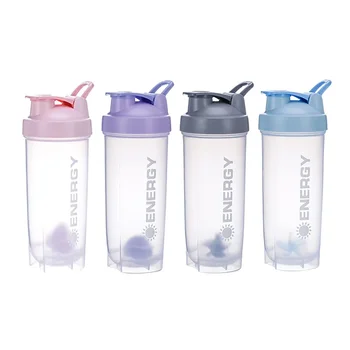 500/700ml Sports Water Bottle Shaker 1