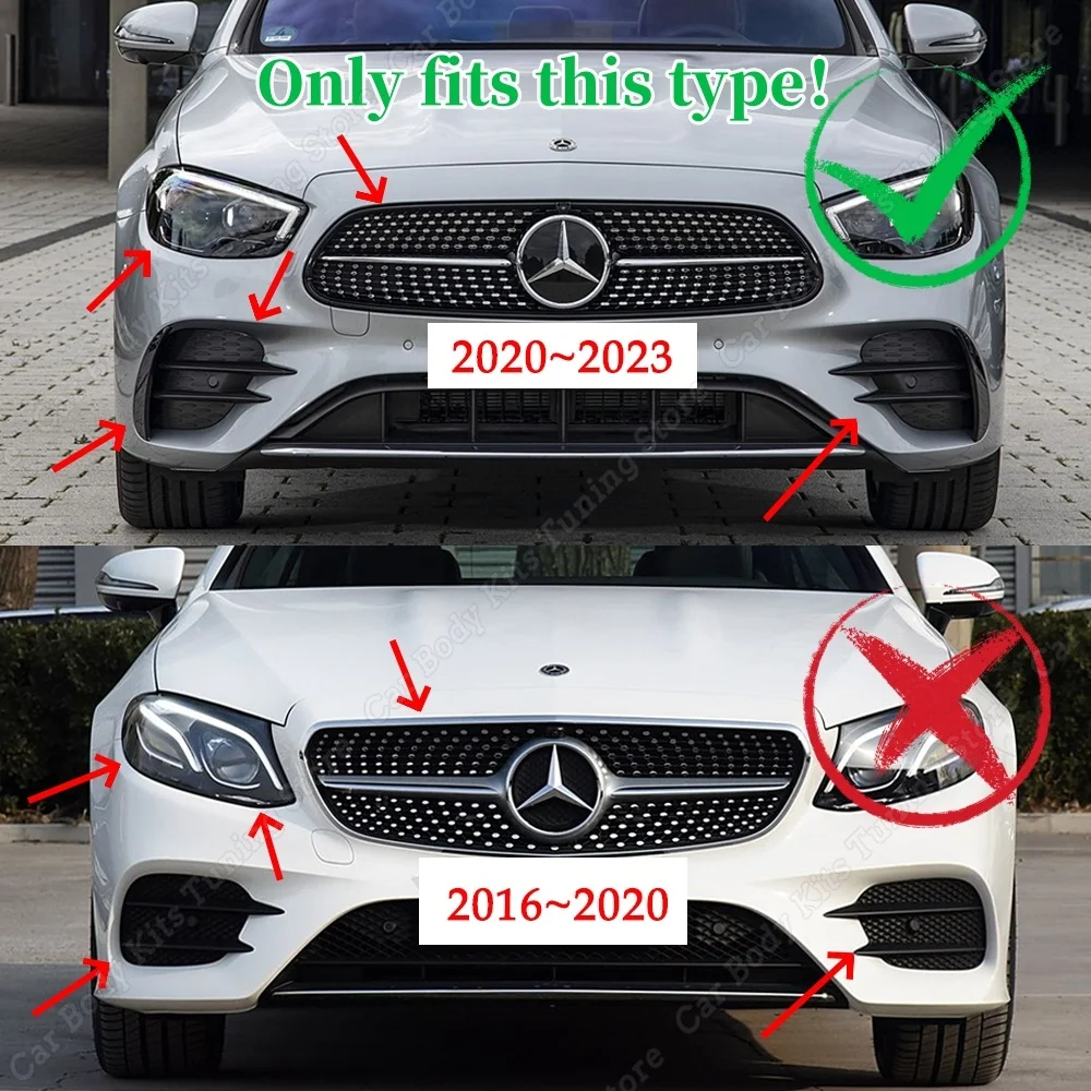 For Mercedes E-Class W213 S213 2016-2020 Amg Pre