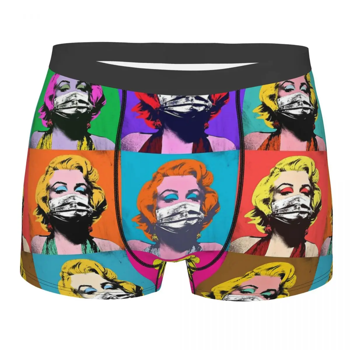 

Marilyn Monroe Underpants Breathbale Panties Man Underwear Ventilate Shorts Boxer Briefs