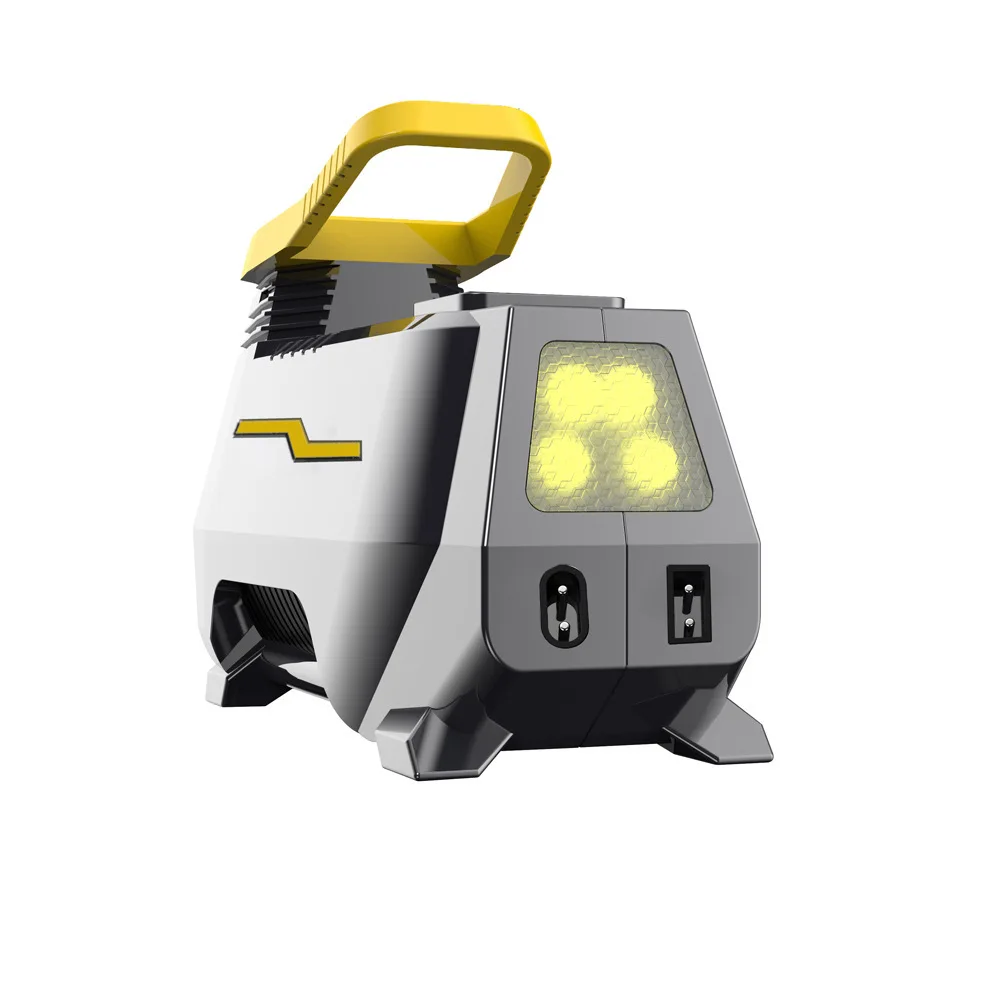 Automotive air compressor air pump with digital pressure gauge tire inflation injector DC/AC 12V/100-230V 150psi