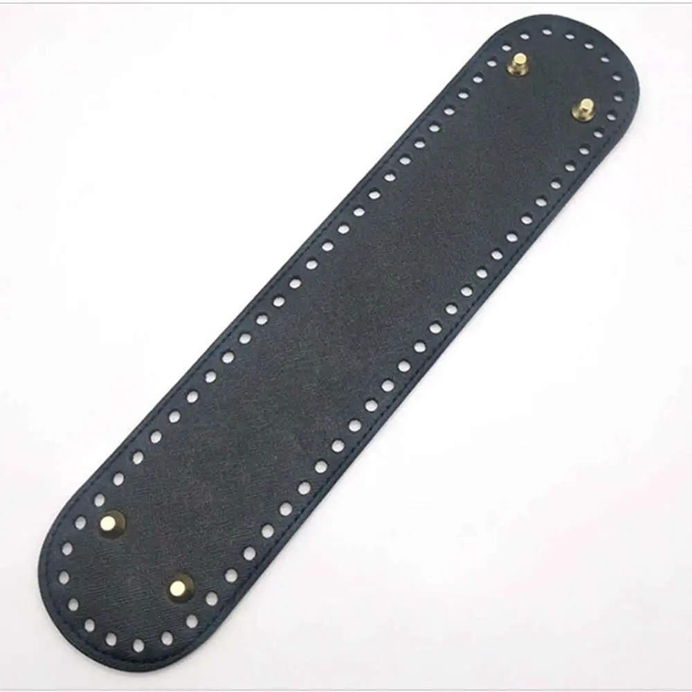 32x7cm Leather Bag Bottoms DIY Handmade Oval Long Bottom Bag Accessories For Knitting Bags Handbag Crossbody Bags Bottom