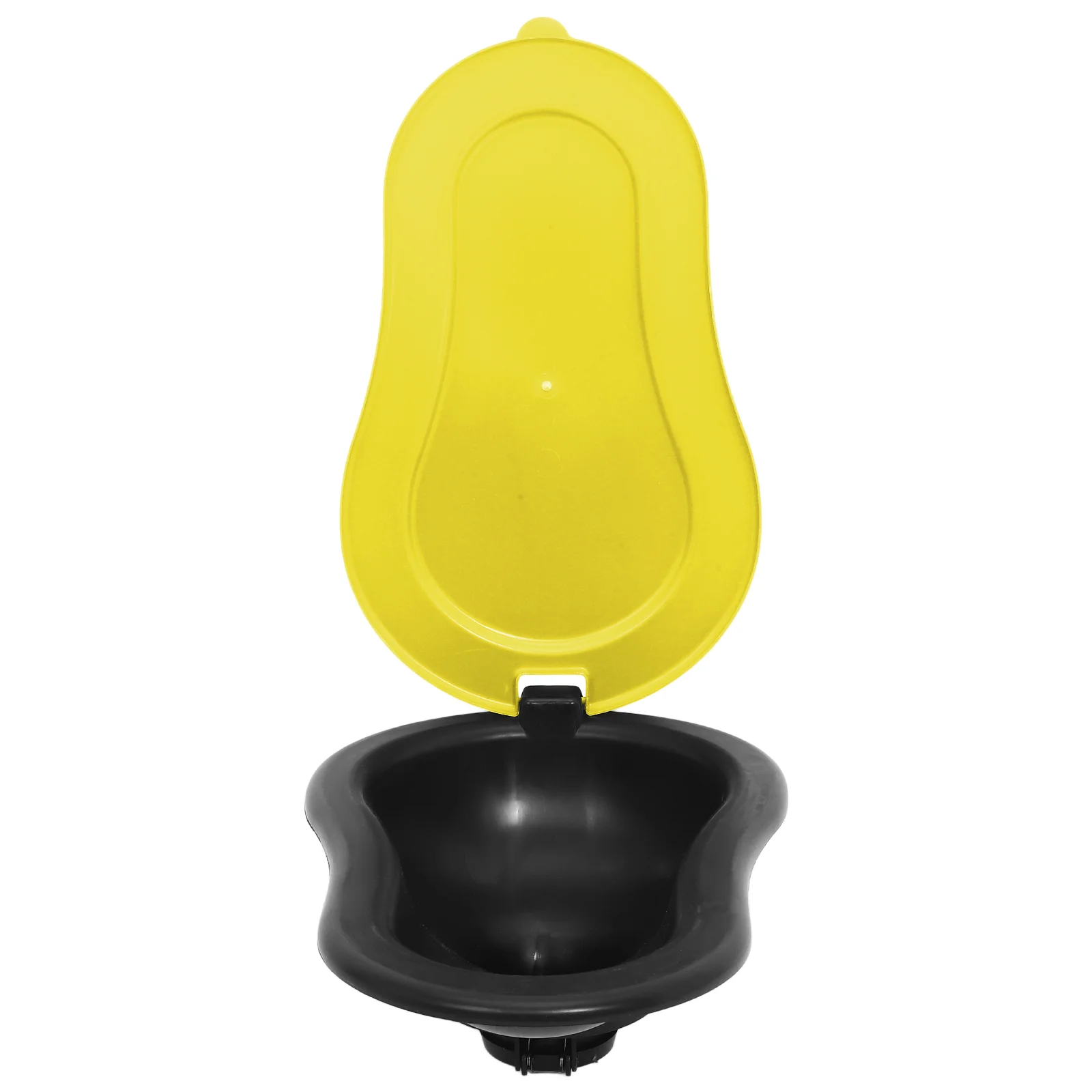 Portable Toilet Construction Squatting Pan Foldable Bedpan Female Urinal Temporary Restroom Plastic Basin Compact Bathroom