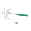 M6CF Mini Hammer  Claw Hammer Ergonomic Handle Small Portable Home Tool Woodworking Hand Tools Multifunctional Vehicle 6