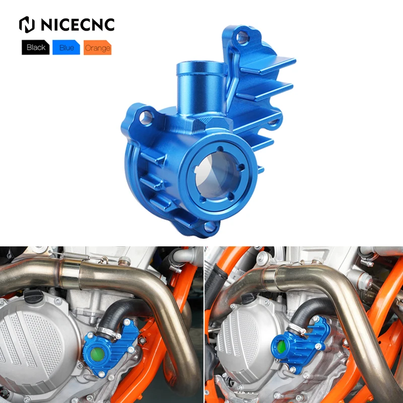 

Прозрачная защитная крышка для водяного насоса NICECNC, защита для Husqvarna FE250 FE350 FX350 2017-2022 FC250 FC350 2016-2022 KTM GasGas
