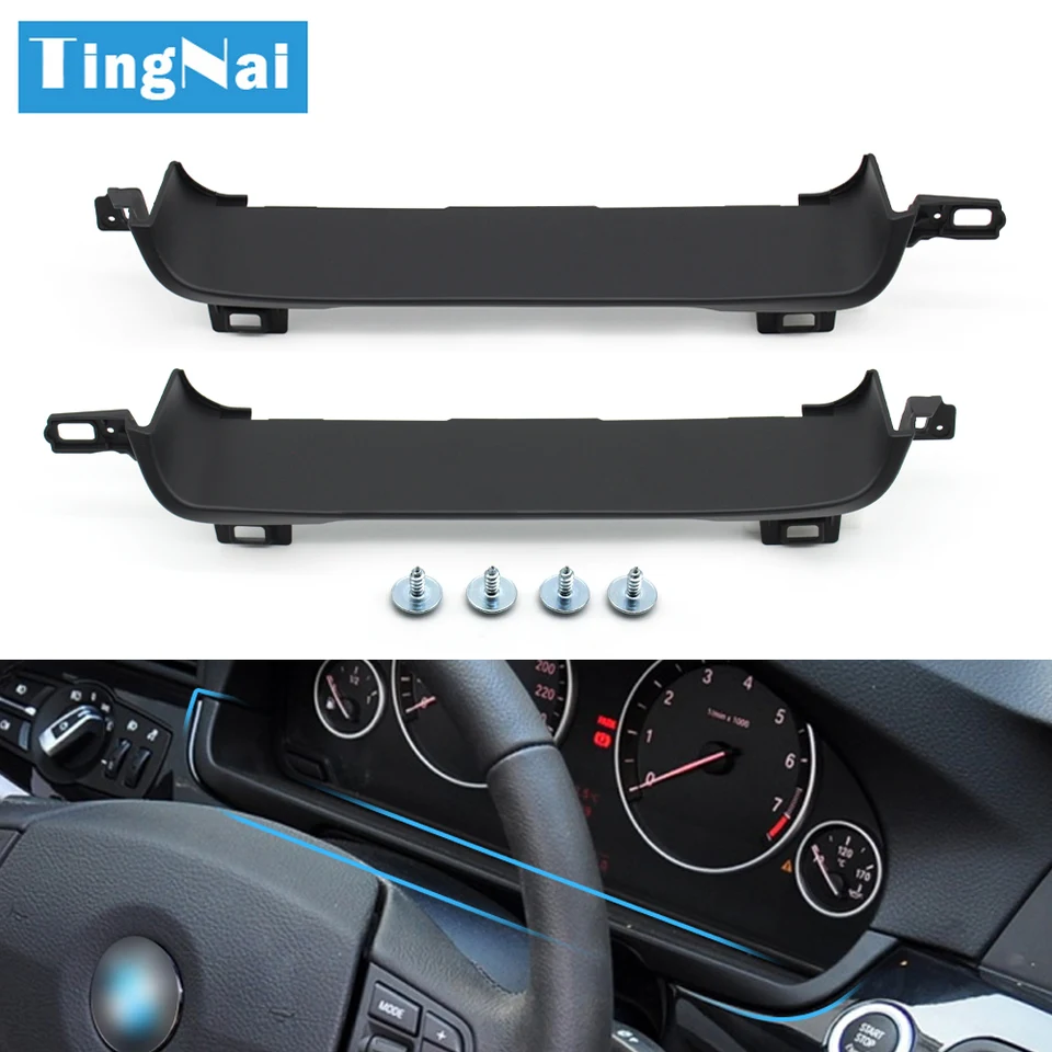 LHD RHD Front Dashboard Instrument Cover Panel Trim Replacement 