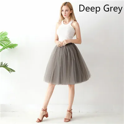 

High Waist Pleated Mesh Skirt Tulleskirt Tulle Skirt Adult Skirt Spring and Summer Short Skirt Women Petticoat Underskirt