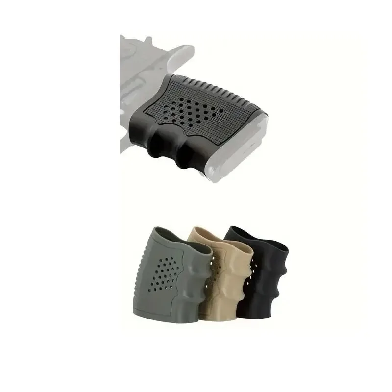 Rubber Grip Sleeve Rubber Grips Tactical Rubber Grip Glove Sleeve Anti-Slip Protect Cover Suitable for Many Models