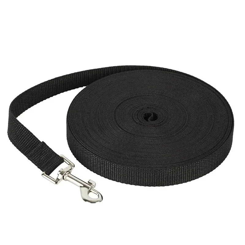 thumbnail image 1 of Correa larga de nailon para perros pequeños, grandes, gatos, para exteriores, senderismo, cachorros, correa de tracción duradera, 1,5 m, 3 m, 10 m, 30 m, 1 of 5