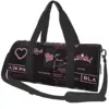 Blacks Girl Pinks Group K-Pop Gym Bag Portable Sports Bags with Shoes Swimming Design Handbag Funny Fitness Bag For Men Women 1