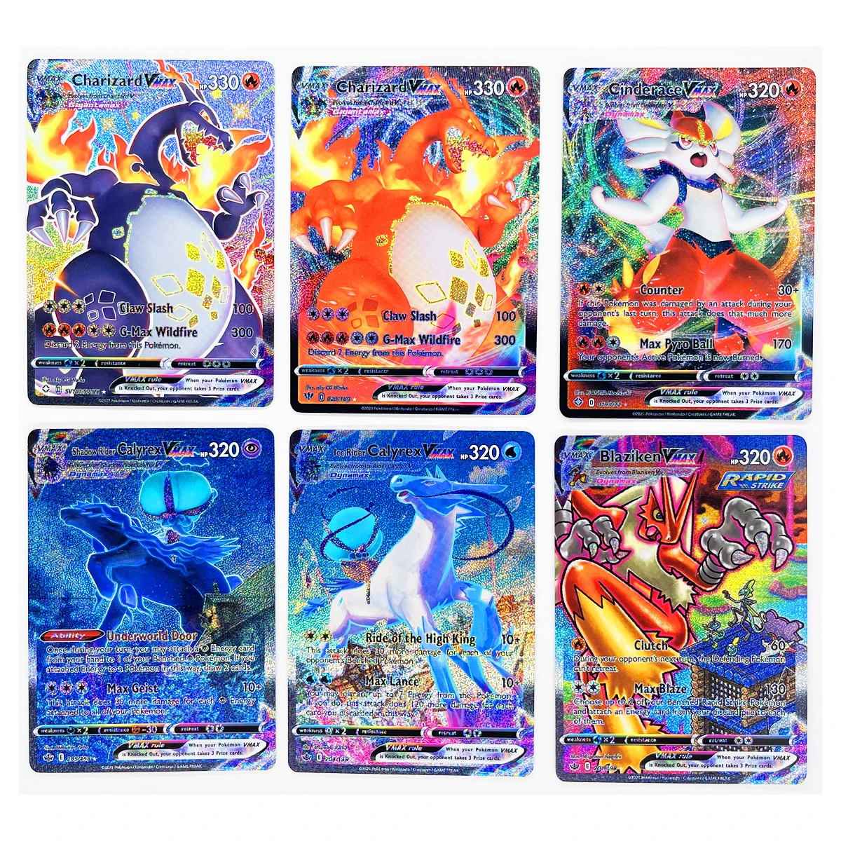 Pokemon Vmax Charizard Rayquaza Umbreon Toys Hobbies Hobby Collectibles  Game Collection Anime Cards