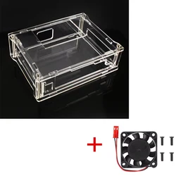 Transparent Acrylic Enclosure with Optional Fan (Case With Fan)