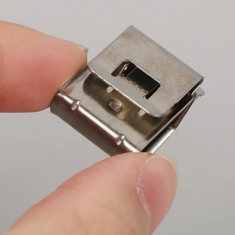 Solar Panel Cable Clips PV Wire Fixing Clip Stainless Steel Outdoor Cable Clamp Accommodates 2 Wires Solar PV Management solar panel clips