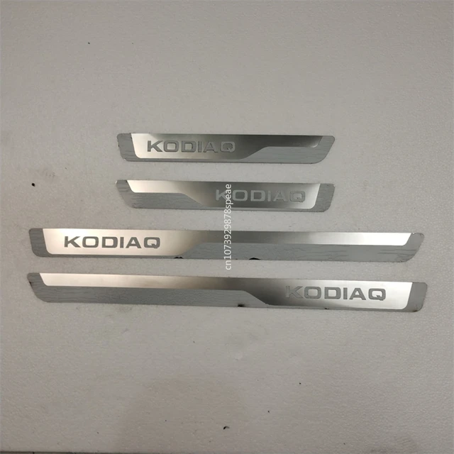 Proteção de Soleiras das Portas do Carro para o Skoda KODIAQ: Um Escudo Resistente contra Danos 4 Proteção de Soleiras de Portas do Carro para o Skoda KODIAQ