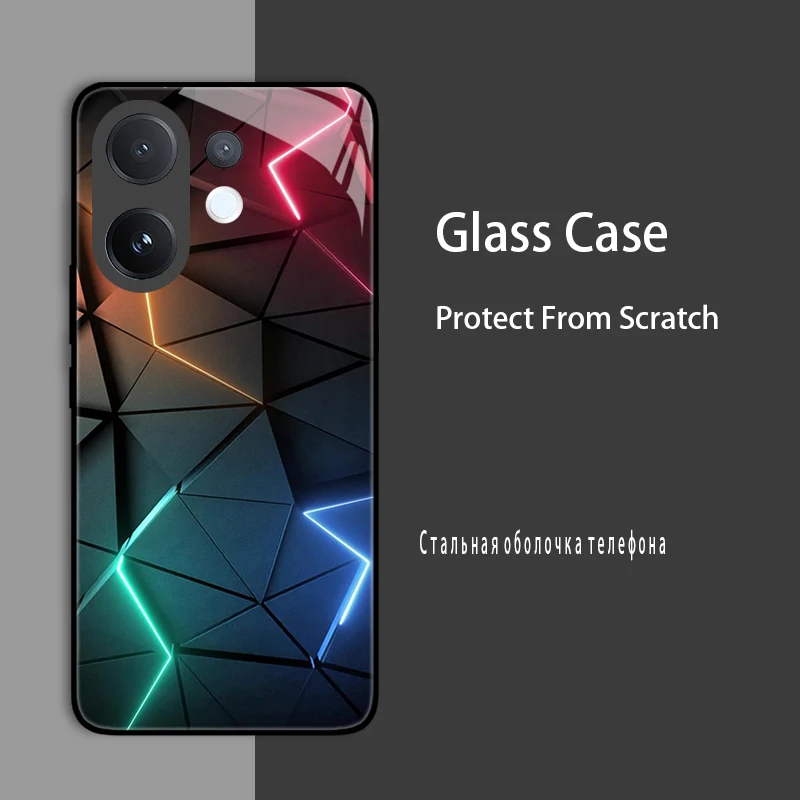 Enhanced Shockproof Tempered Glass & Hard Bumper Protective Case Cover