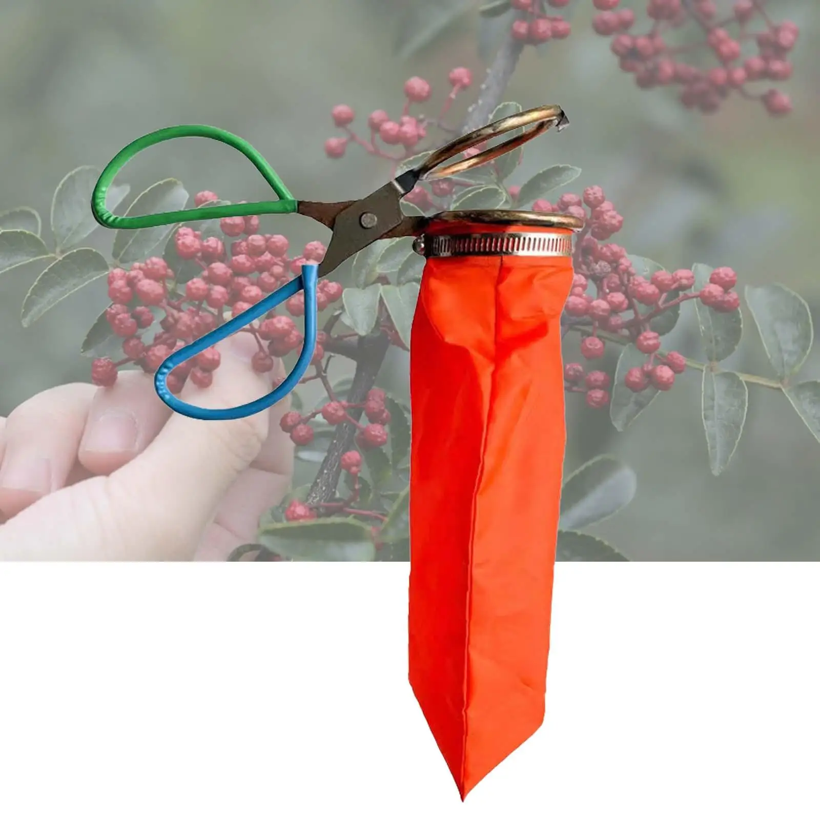 Garden Pepper Picker Picking Tool Multipurpose Pepper Scissors Plant Scissors for Landscaping Fruit Tree Pruning Bonsai Pruning