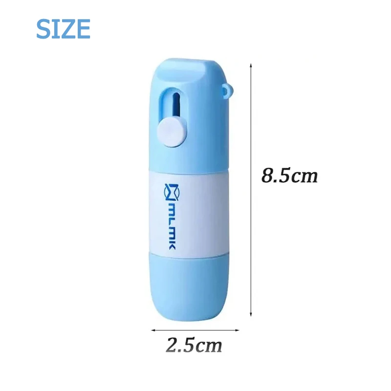 Parcel Box Opener Privacy Guard Thermal Paper Information Correction Fluid Eraser with Unboxing Knife 2 in 1 Protection Stamp