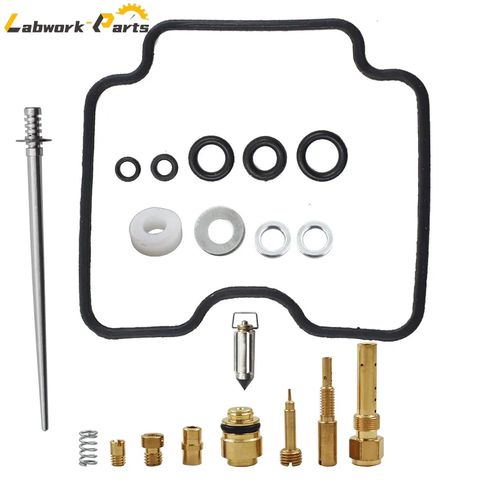 For Yamaha YFM400 Big Bear 400 2000 2001 2002 Carburetor Rebuild Kit Repair carburetor repair kit for zzr400 zx400 90 06 zzr zx 400 vacuum diaphragm