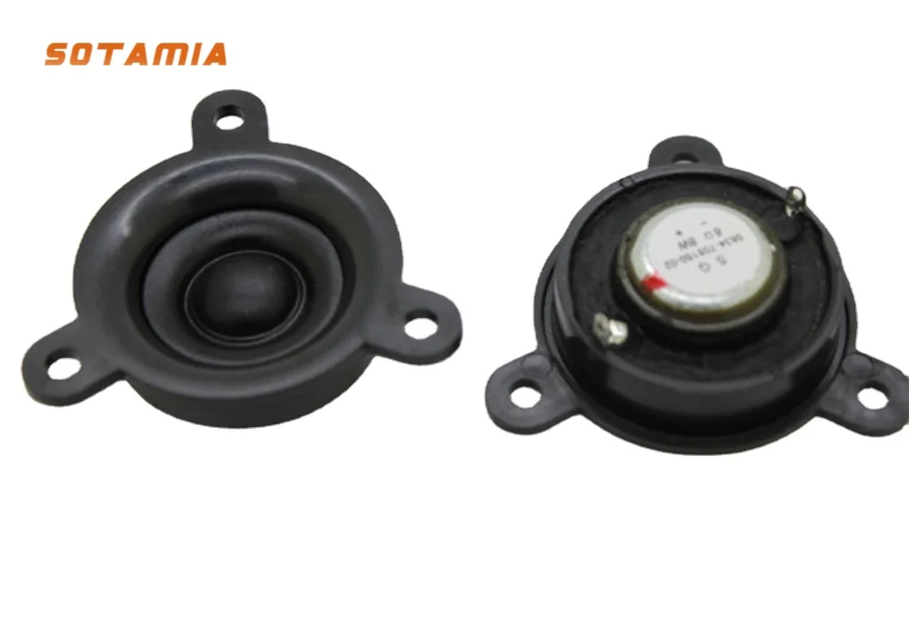 Sotamia 2Pcs 1 "1.5" Tweeter Audio Speaker 8 Ohm 8W Silk Film Neodimio Treble Speaker Home Theater Altoparlante Diy