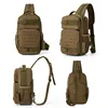 Tactical Climbing Chest Bag Backpack Accessories Lure Outdoor Fishing Camping Hiking Bag with Rod Holder Men Molle Fanny Pack 5