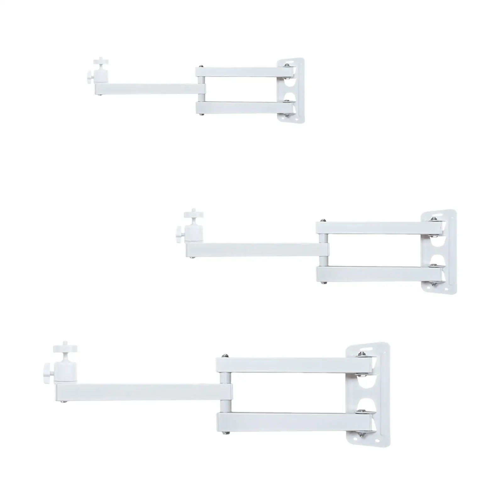 Projector Wall Mount Bracket Heavy Duty Adjustable Metal Projector Shelf 1/4 Projector Wall Mount Bracket Heavy Duty Adjustable Metal Projector Shelf 1/4