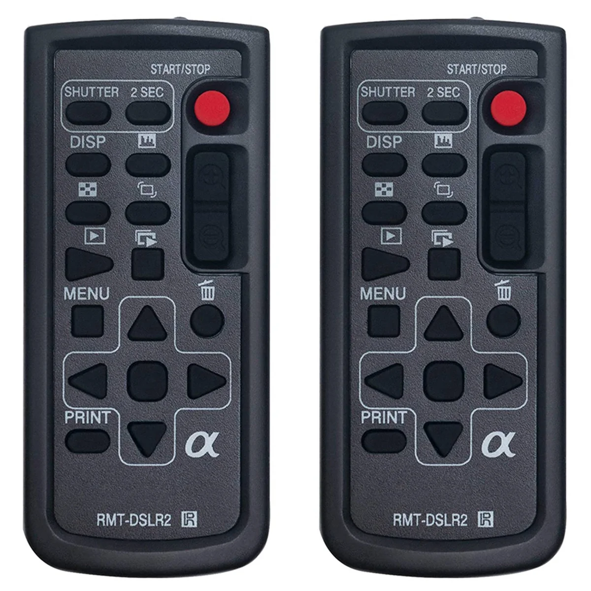 2X Sostituzione Telecomando Rmt-Dslr2 Per Controller Fotocamera Digitale Sony Nex-6 Nex-7 Nex-5 Nex-5N