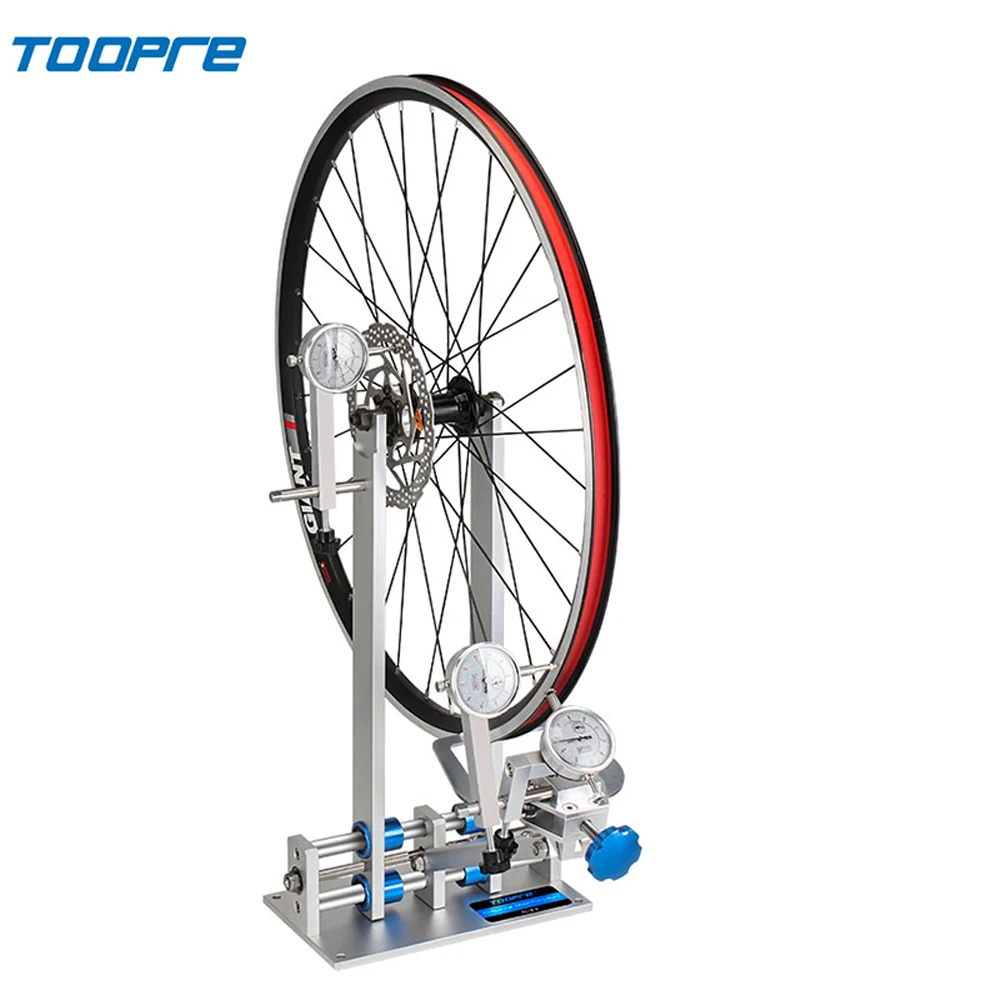 TOOPRE Professional Bicycle Wheel Truing Stand With Dial Indicator