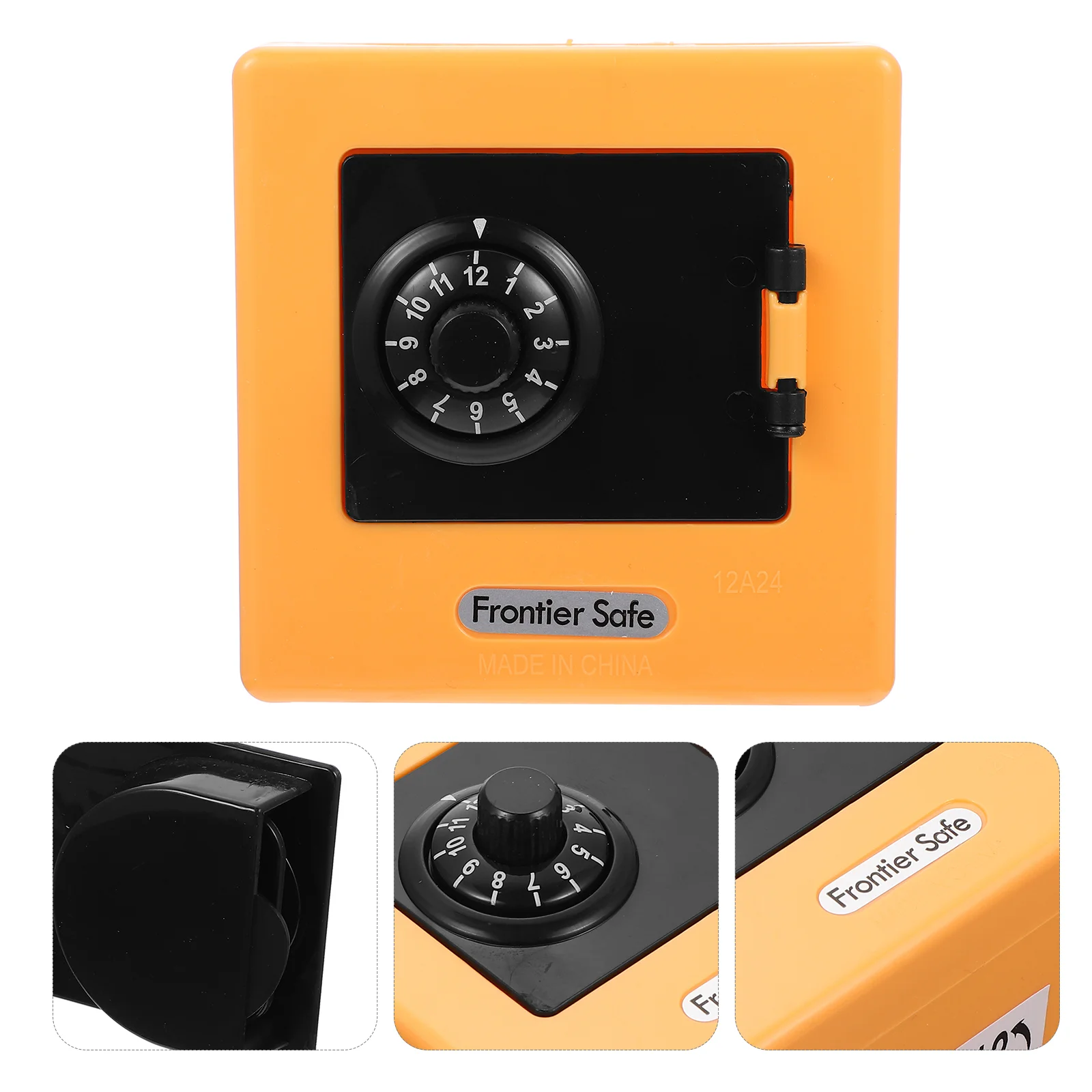 Electronic Mini Safe Child Piggy Bank for Adults Children Plastic Small Miniature Strongbox 4