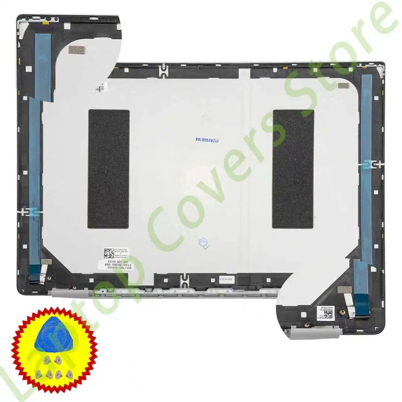 Inspiron 15 5590 5598 P88F LCD 뒷면 커버 베젤 하단 경첩 뚜껑 상단 하우징 케이스 교체 15.6 인치 용 새 커버