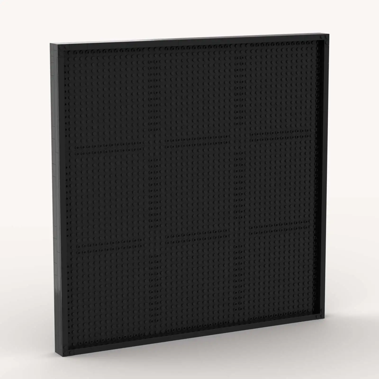 MOC Foto Rahmen Stereograph Bausteine DIY Frei Kombiniert Grundplatte Ziegel Baseboard Grenze Pixel Malerei Spezielle Bord – Detail 5