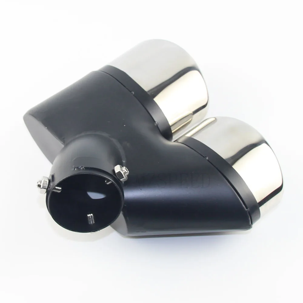 Car accessories Stainless steel exhaust pipe tail throat bilateral four-out muffler suitable for Mercedes-Benz W211 E260 E240