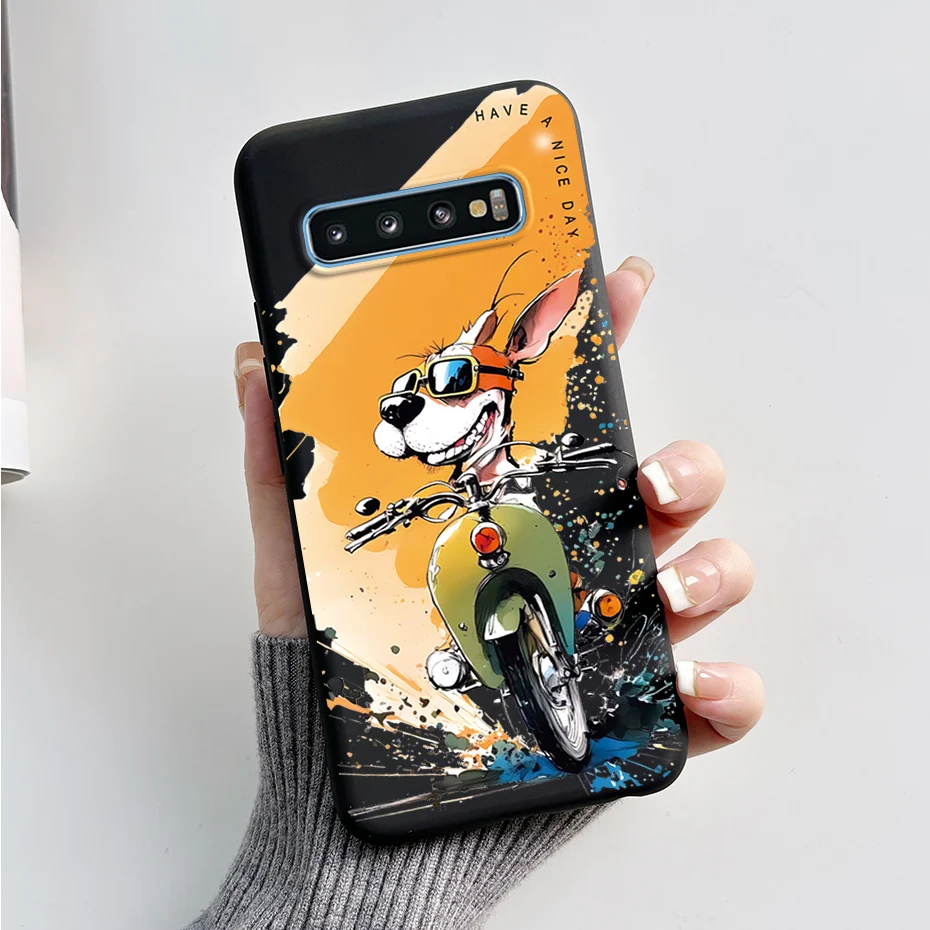 Hülle für Samsung Galaxy S10 S10 Plus S10E Fundas Stilvolle bemalte weiche TPU-Schutzhülle für Samsung S10 S10+ Handyhülle – Detail 16