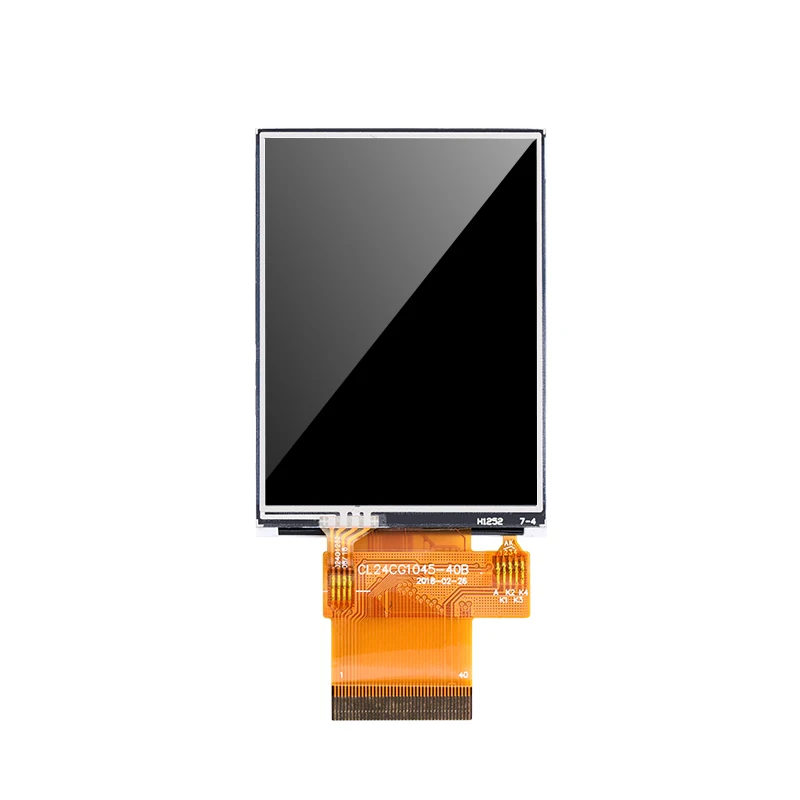 2.4 inch Serial Screen TFT LCD Touch Screen 240*320 Resolution LCD Serial Screen ST7789V Driver 40Pin