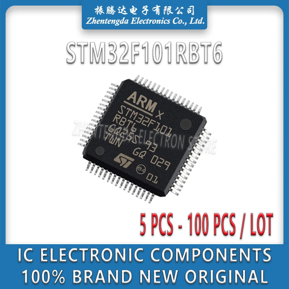 STM32F101RBT6 STM32F101RB STM32F101 STM32F STM32 STM IC MCU Chip LQFP-64