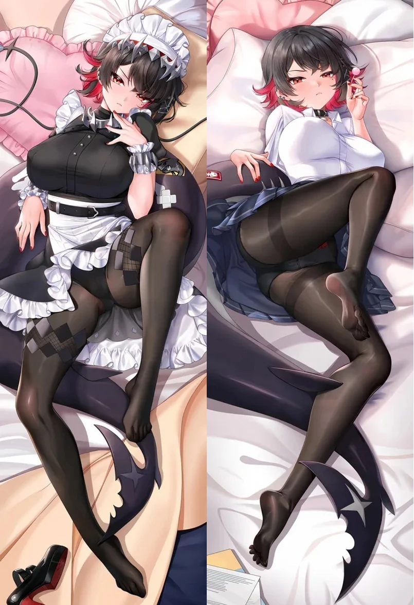 Zenless Zone Zero Anime Game Ellen Joe Cosplay Dakimakura Pillow Case Hugging Body Prop anime ornament
