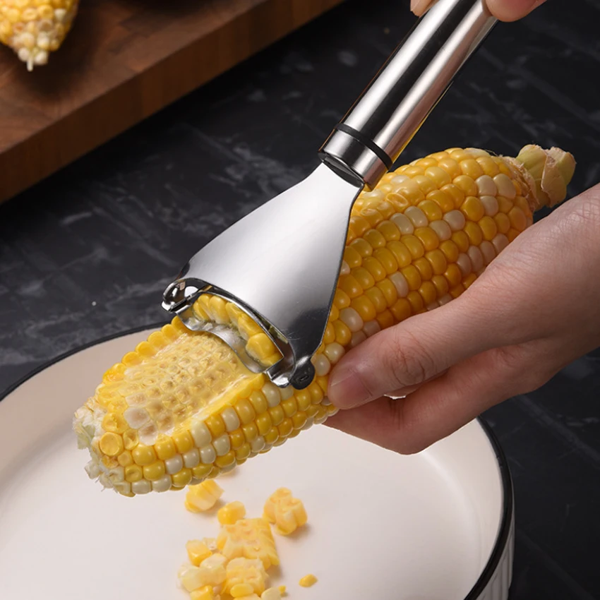

5pcs Stainless steel Corn Razor Peeler Cooking Tool Kitchen fruit Tools Corn Peeler