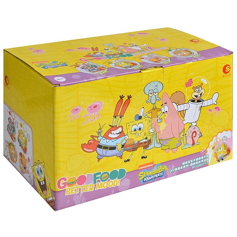 thumbnail image 1 of Hot Sell Original Box New In SpongeBob SquarePants Classic Anime Characters Model Figure Lucky Blind Box Children's Gift, 1 of 5