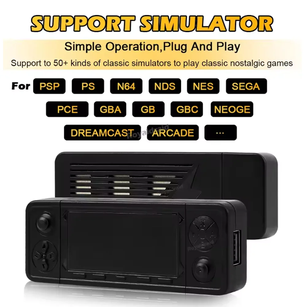 Reebolnic X9 Pro Game Stick 256G 50000+Games Installed 4K HD Output 40+Simulators Retro Video Game Console PSP PS1 Boy Gifts view 2