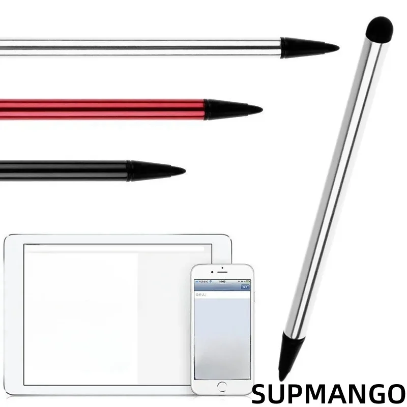Stylus Pen Portable 2 in 1 Universal Touch Screen Pen Capacitive Stylus For Mobile Phones Tablets Laptops