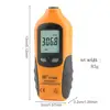 HTI HT-M2 Microwave Leakage Detector Portable Digital LCD Display Backlight High Accuracy Radiation Tester Meter 0-9.99mW/cm2 6