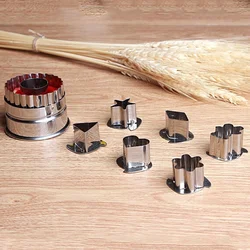 7-Piece DIY Pastry and Baking Cutter Set (1set)