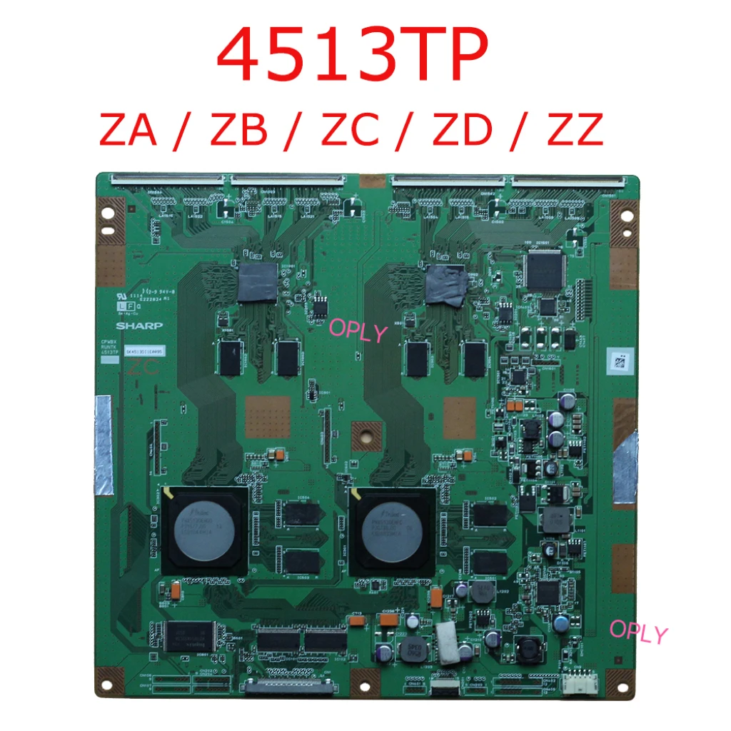 

T-Con Board Free Shipping 100% Test Work For SHARP CPWBX RUNTK 4513TP ZZ ZA ZD ZC AB Logic Board New