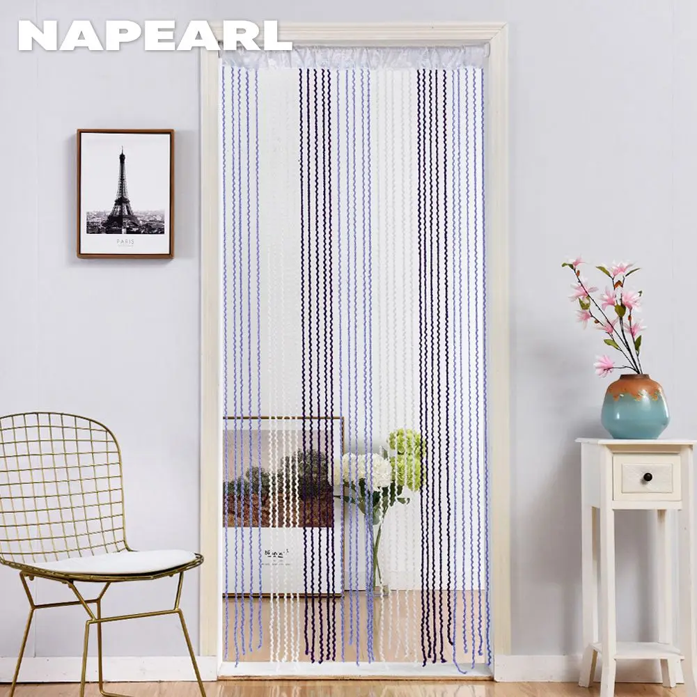 

Napearl Door Curtain Beads Line Curtain Window Door Blind Room Divider Door Decoration 1PC