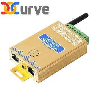 LED 와이파이 음악 컨트롤러 디지털 픽셀 패널 화면 스트립 빛 WS2812B 주소 지정 안드로이드 APP 제어 DC5-24V